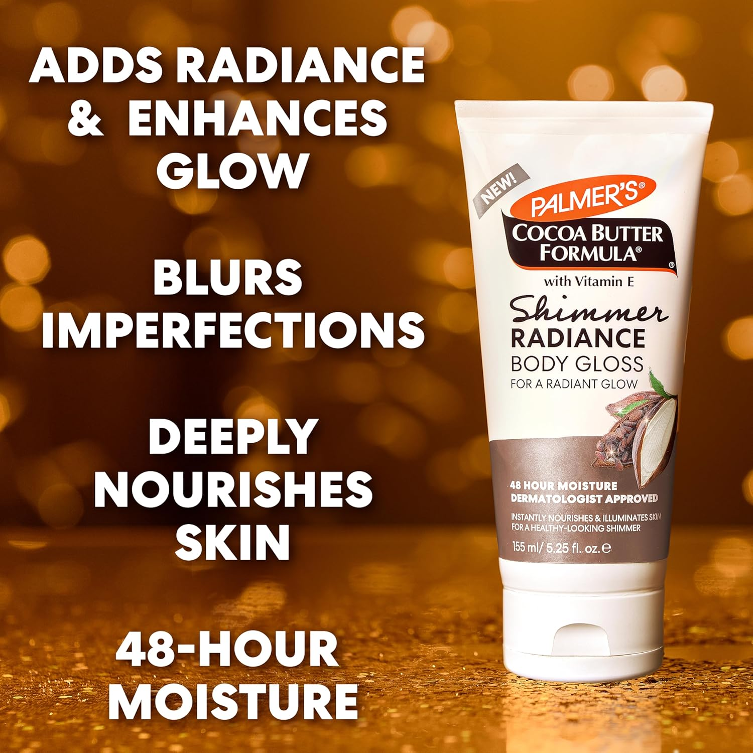 Palmer'S Shimmer Radiance Body Gloss 155 Ml image number 2