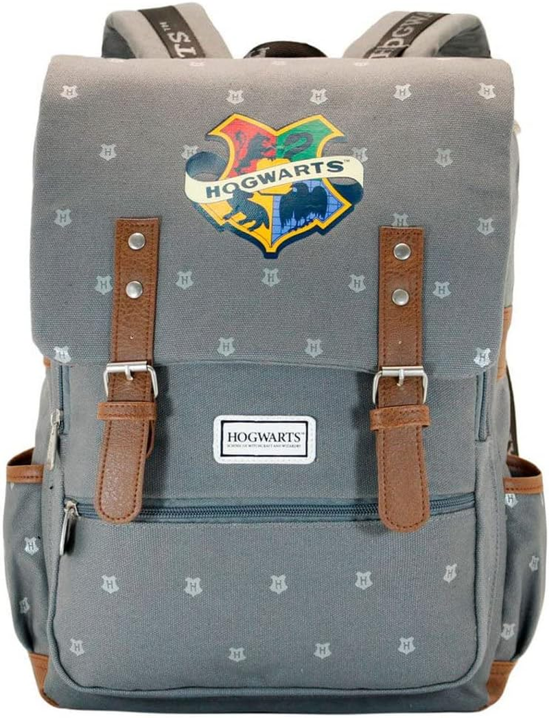 Harry Potter Oxford Backpack - Grey image number 4