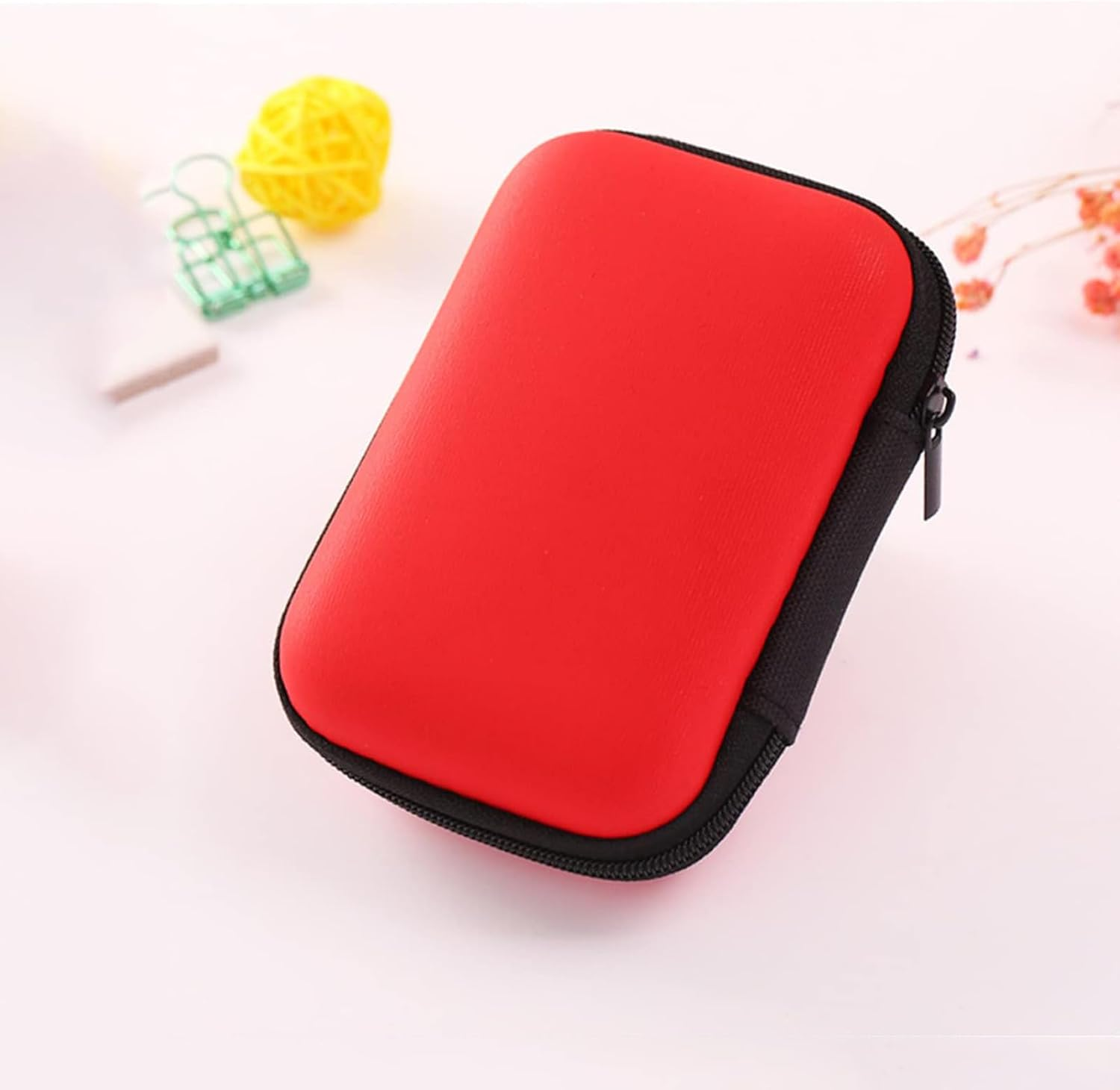 3 Pcs Playing Card Case, Set in Red, Blue and Orange, Playing Card Case, Hard Case for Trading Card Storage Box, Card Holder with Card Storage Box, Box, Premium Material