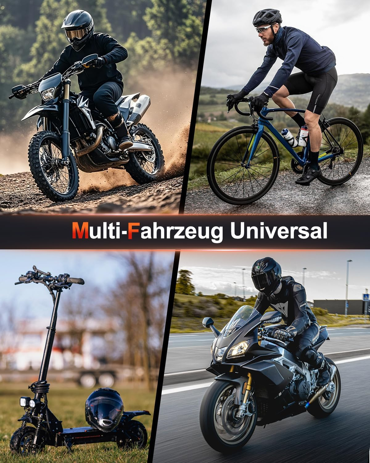 ZEXMTE Alarm Disc Lock Rechargeable Motorcycle Disc Brake Lock Alarm 120Db with 1.8M Reminder Cable Reinforced Waterproof High Security Disc Brake Lock for Motorcycle, Bike, Scooter, E-Bike, Red - Red image number 5