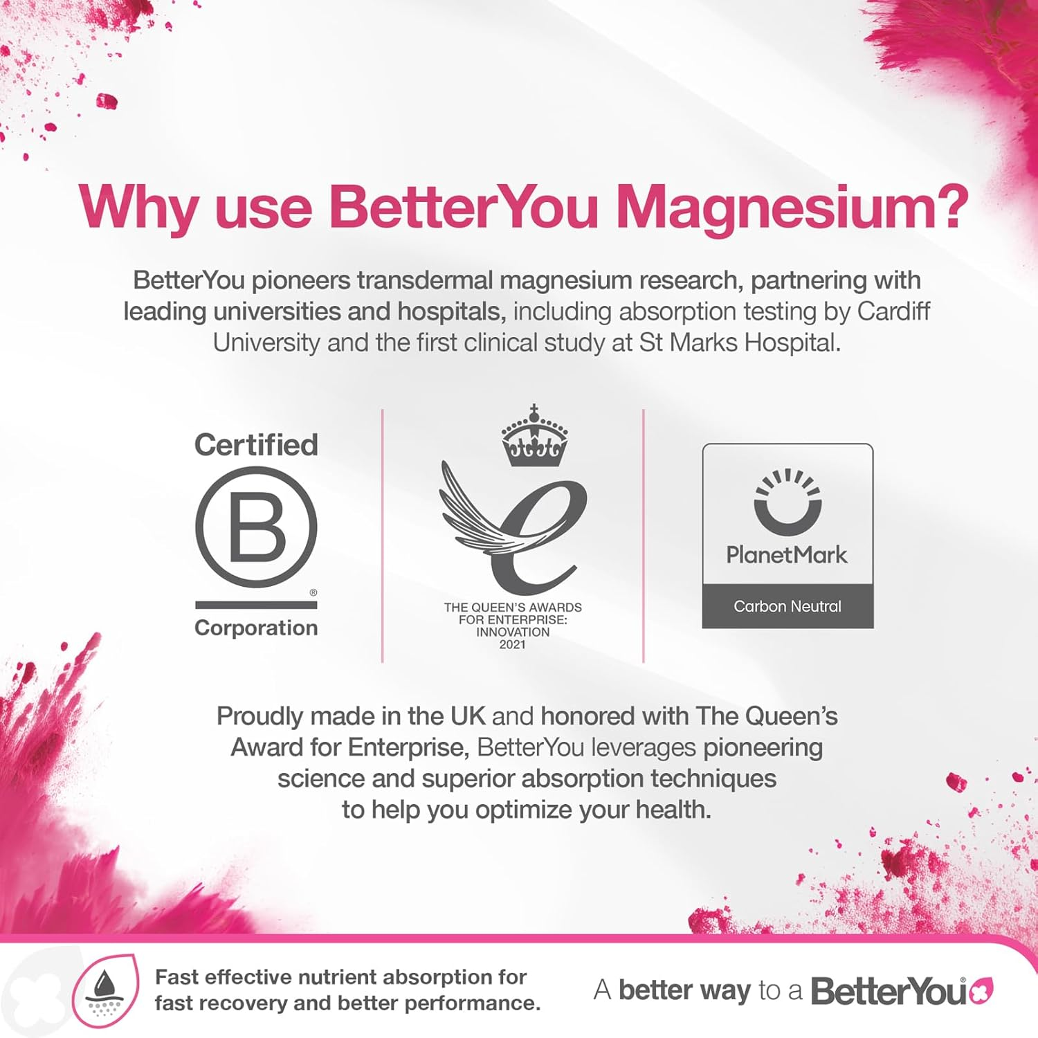 Betteryou Magnesium Gel - Relaxing Muscle Rub - Topical Magnesium for Effective Absorption - Tense Joint Support and Sore Muscle Relief - 5.07 Oz image number 5
