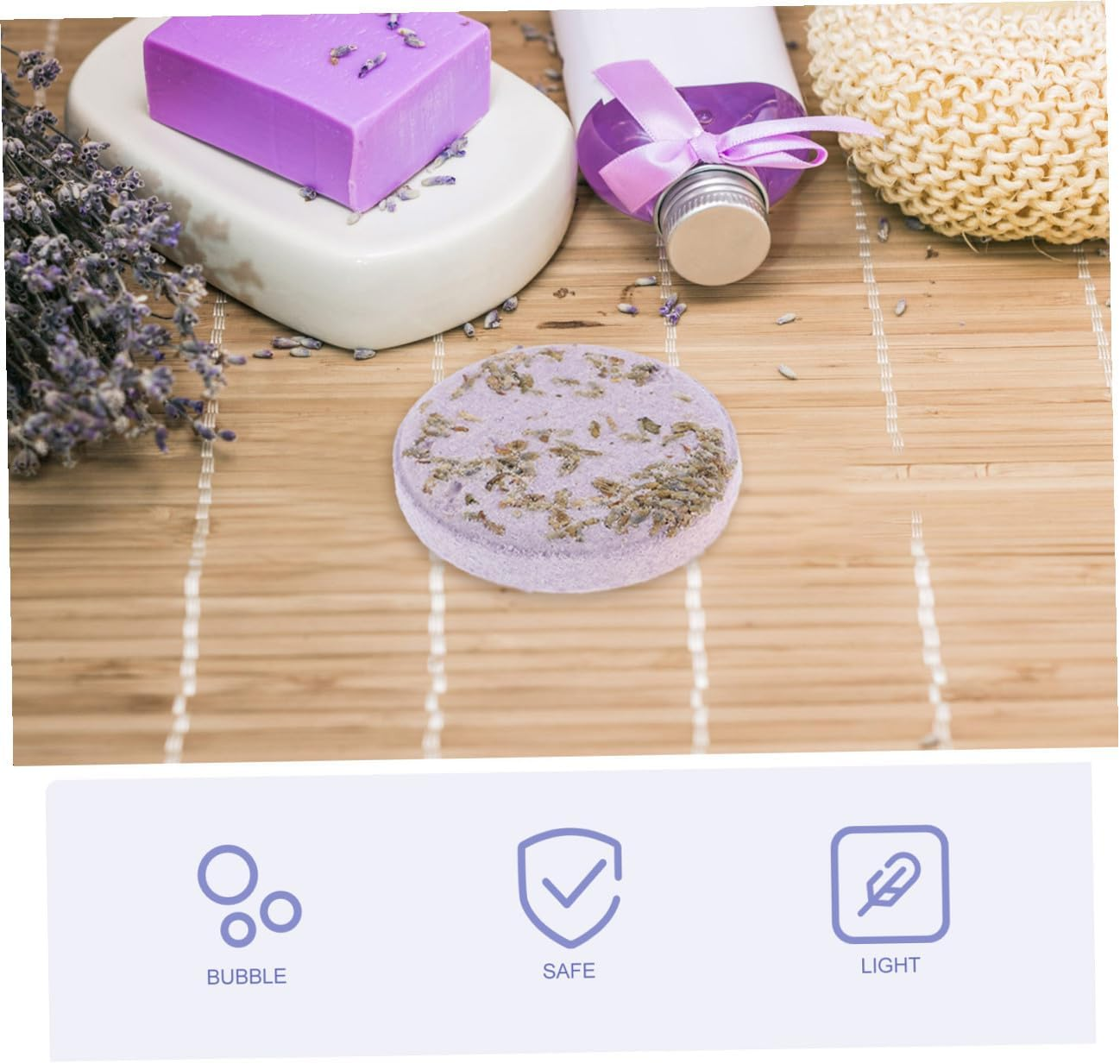 6Pcs Aromatherapy Steam Pieces Sheets for Home Bathroom Bath Spa Aroma Sheets Shower Streamers Aromatherapy Bombs image number 2