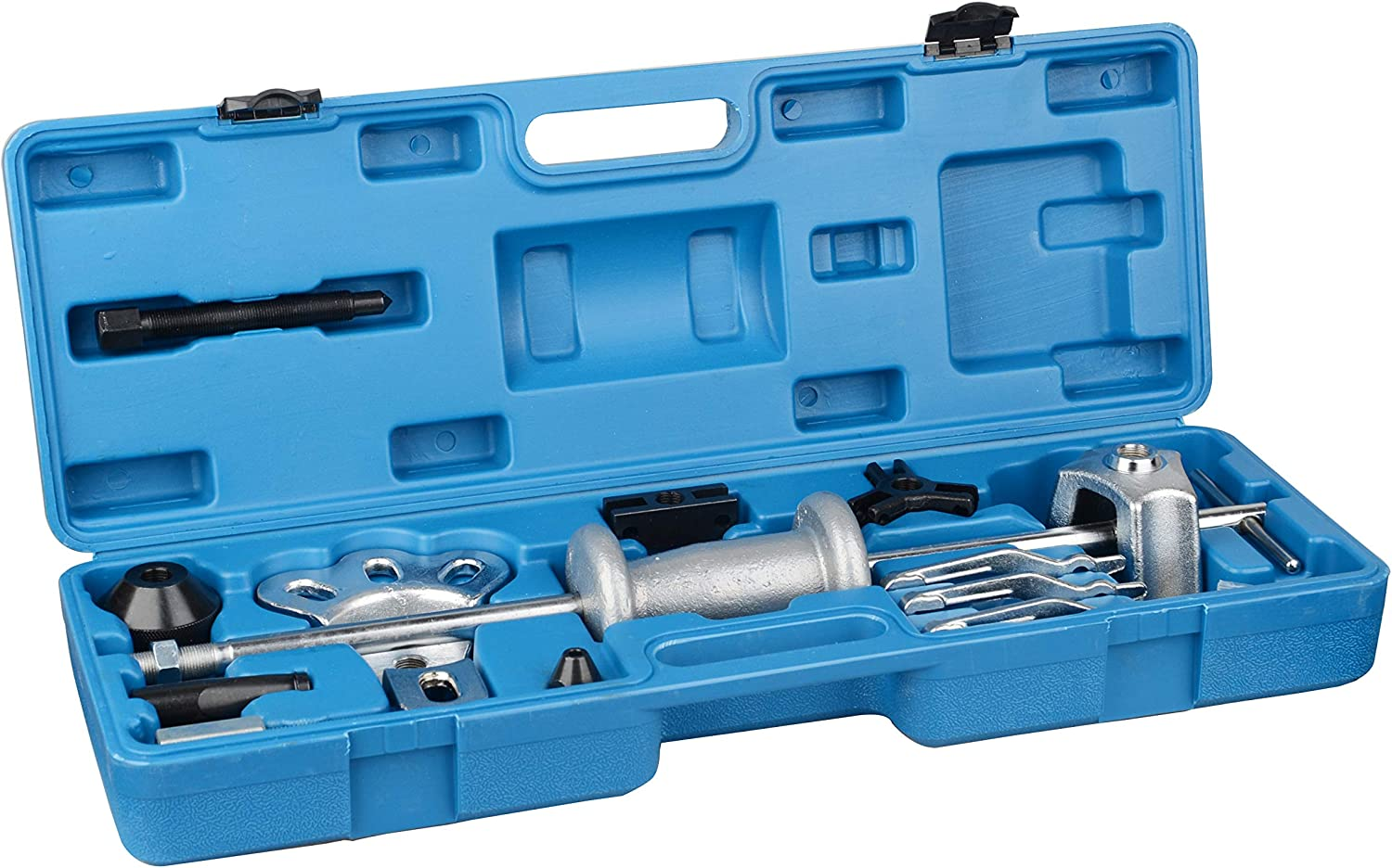 DAYUAN 9 Way Slide Hammer Axle Bearing Dent Hub 2 3 Internal External Gear Puller Set image number 5