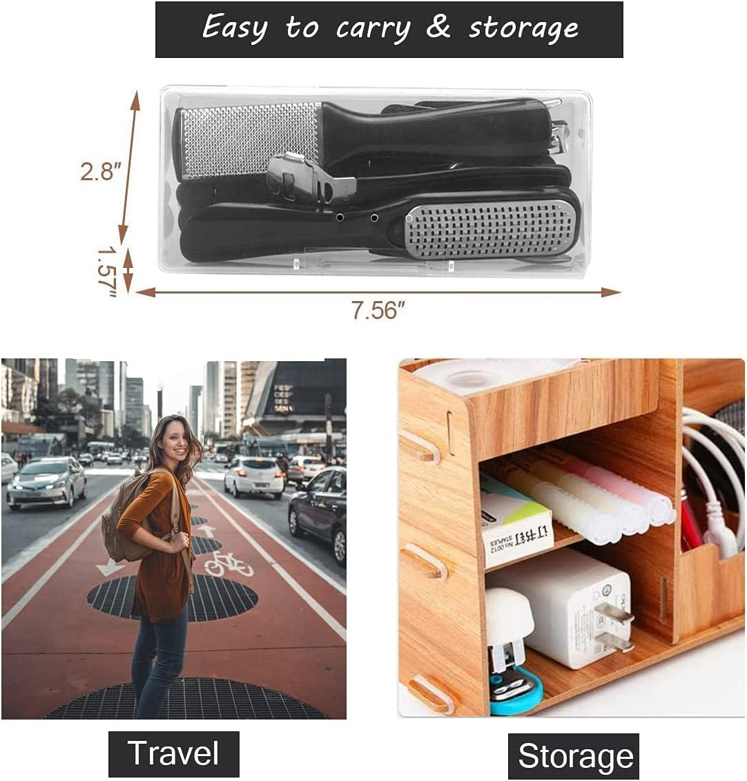 Professional Pedicure Kit, 36 in 1 Stainless Steel Foot Care Kit Foot Rasp Dead Skin Remover for Home & Salon Care image number 3