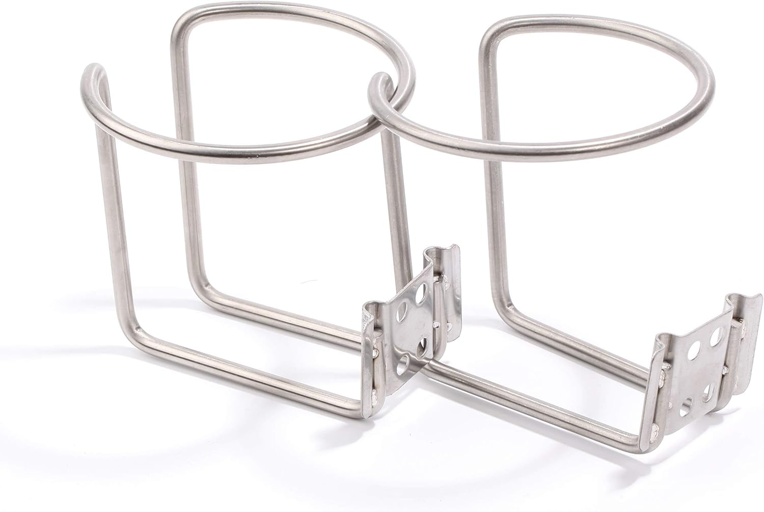 Evervanz 2Pcs Stainless Steel Boat Ring Cup Drink Holder Universal Drinks Holders for Marine Yacht Truck RV Car Trailer Hardware G_27