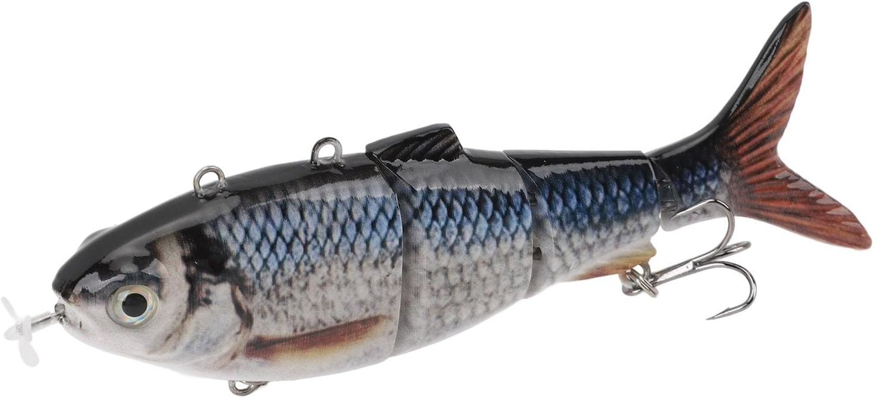 Dpofirs Electric Lure, Automatic Swimming Lure USB Rechargeable Portable LED (BL-2042), Dpofirshnpoau9Ym1-12 image number 2