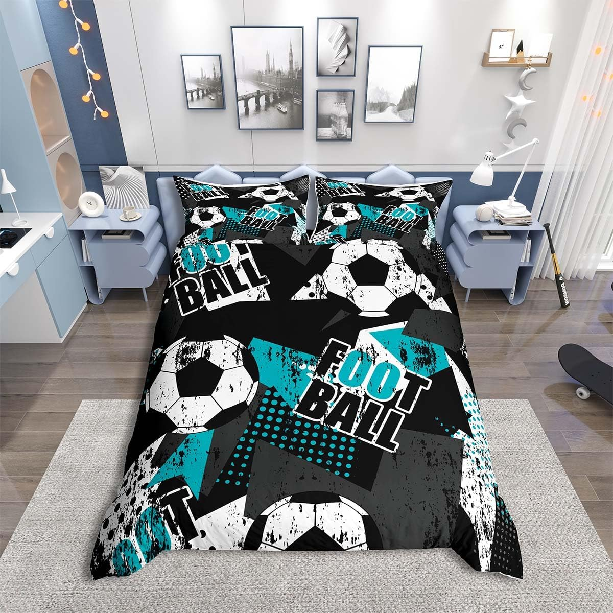 Loussiesd Japanese Ukiyoe Duvet Cover Set Single Size for Kids Boys Girls Adults Anime Bedding Set Red Sunset Comforter Cover with 1 Pillowcase Japanese Style Hokusai Pattern Beds Set