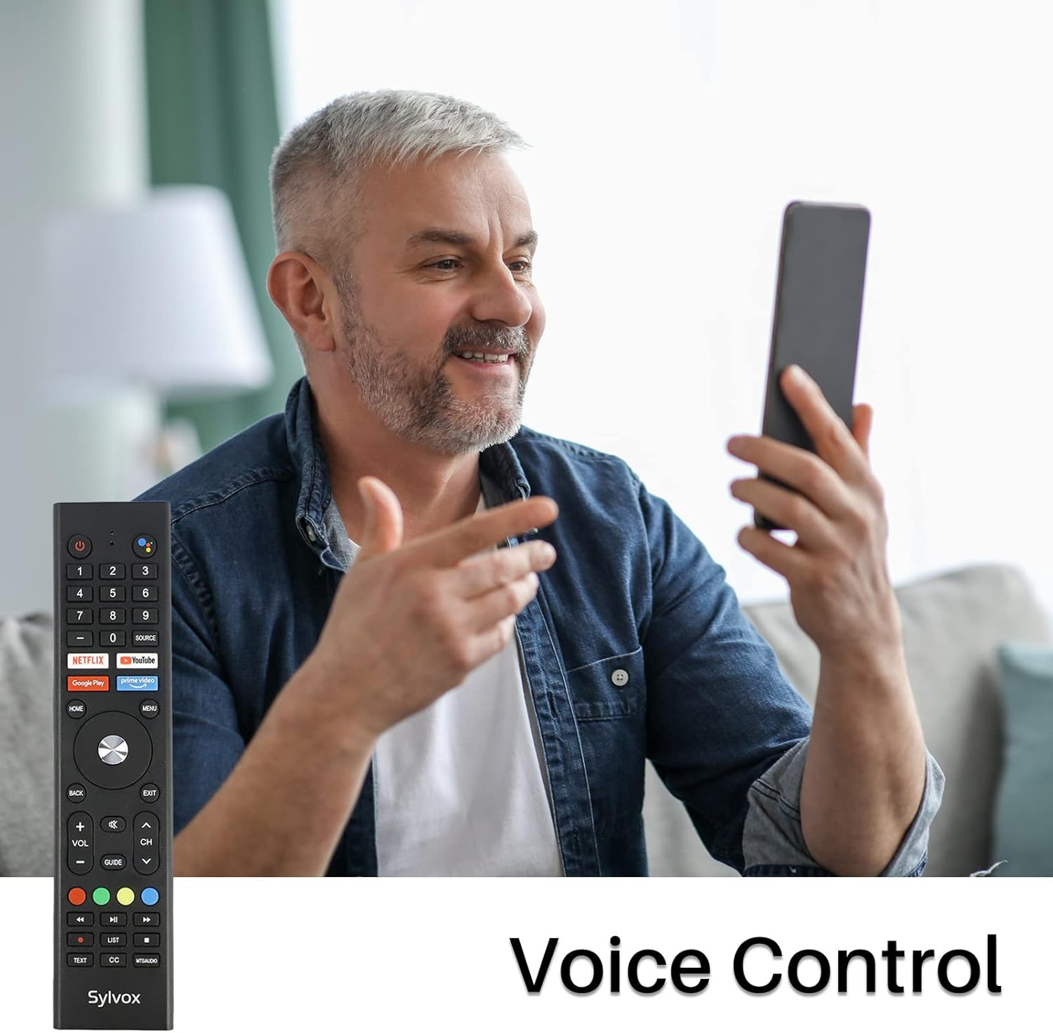 SYLVOX Outdoor TV, Smart Outdoor TV 43&rdquo; 2000 Nits Full Sun, 4K UHD Weatherproof Outdoor Television with Voice Control Chromecast Built-In, IP55 Android TV for outside (Pool Pro Series) image number 5