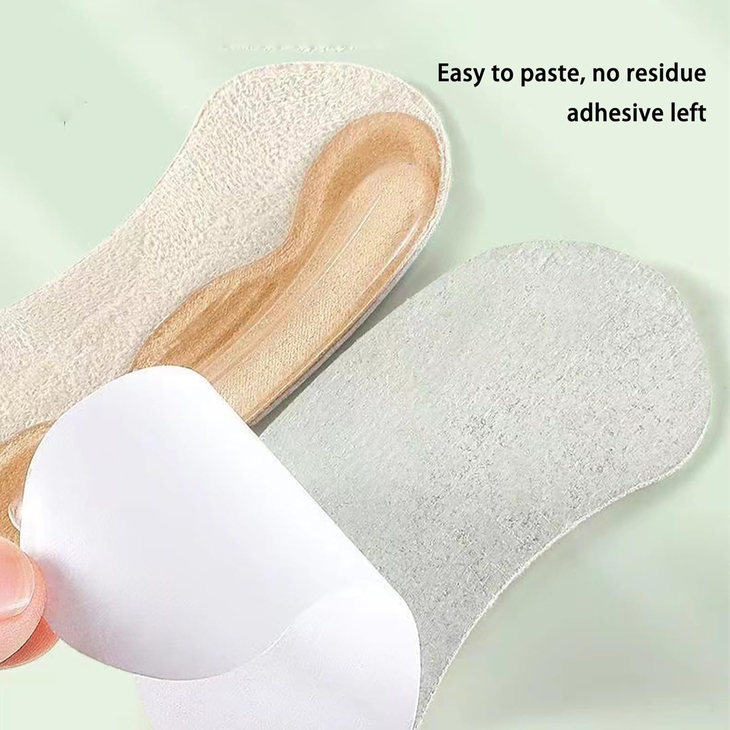 Heel Grips for Shoes Too Big anti Slip Heel Pads 2 Pairs for Women Men Prevent Blisters and Rubbing Comfort Fit （Beige） image number 2