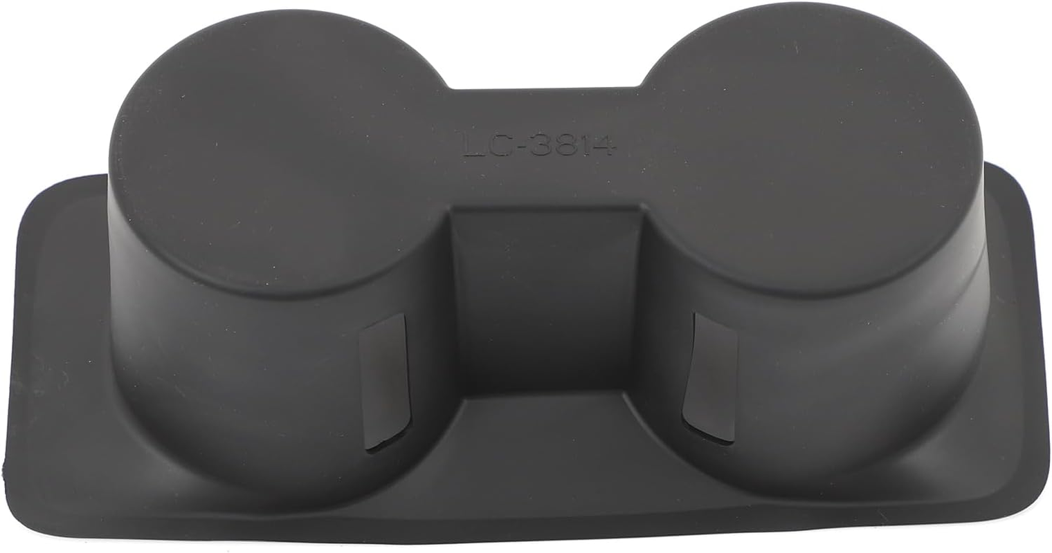 Yinaniutos Cup Holder Insert Compatible with Ford Ranger 2023-2025 Accessories | TPE Center Console Cup Drink Liner | 1PC Set image number 6