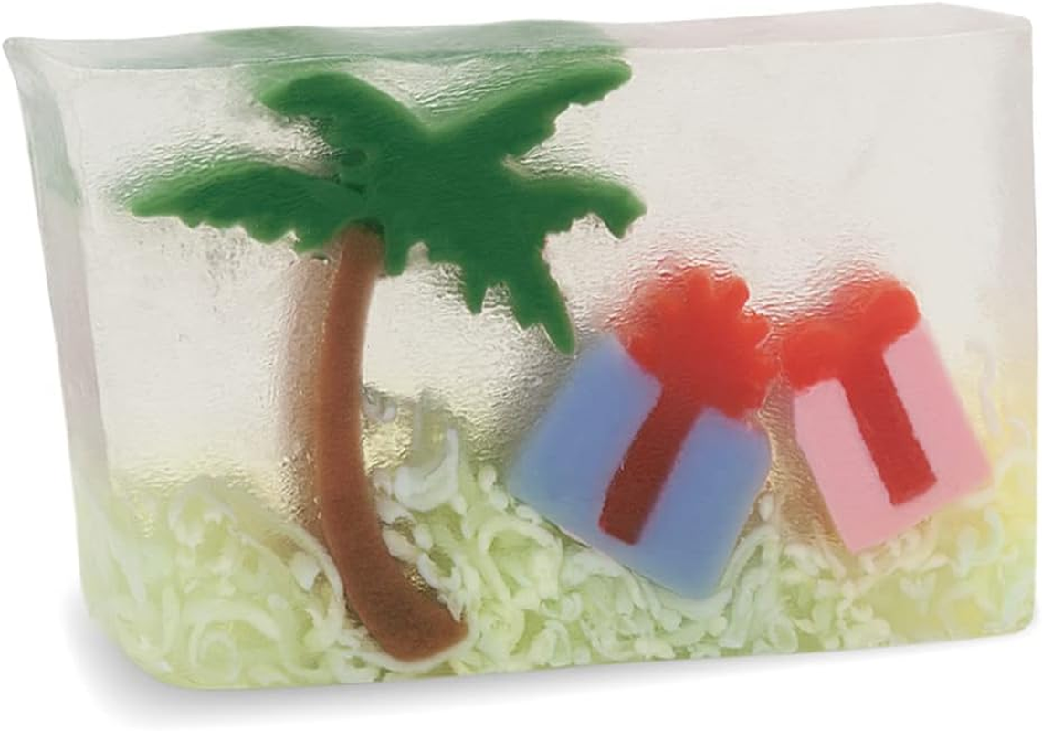 Primal Elements Shrink Wrap Soap, Christmas in Paradise, 6 Ounce image number 1