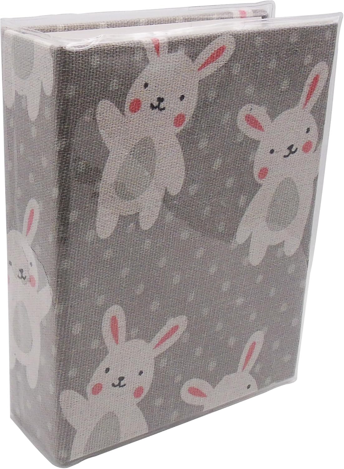 Kids Photo Album, 100 Pockets 10X15 Small Picture Album Book, Slip-In Linen Cover Photo Book for Boys, Girls, Family(Rabbit) image number 6