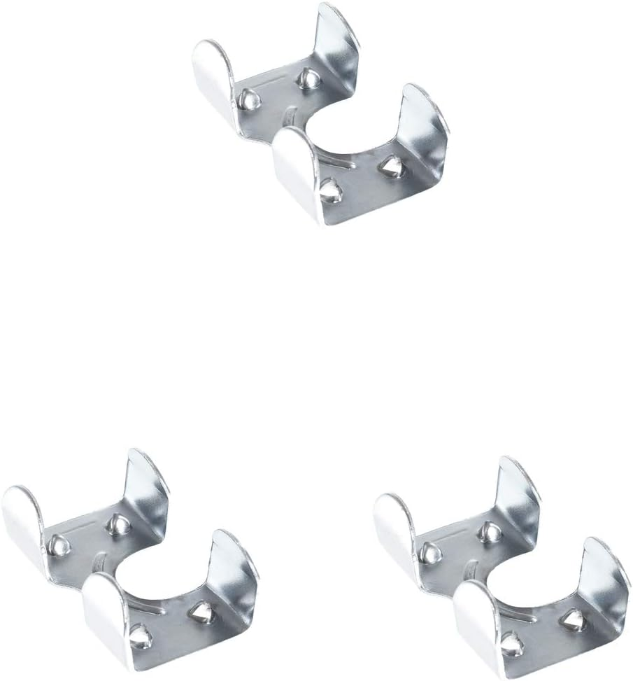 Heavy Duty Zinc Plated Double Rope Clamps Fits 3/8-Inch, 1/2-Inch, 5/8-Inch and 1/4-Inch Ropes Cords - Multiple Pack Sizes Available