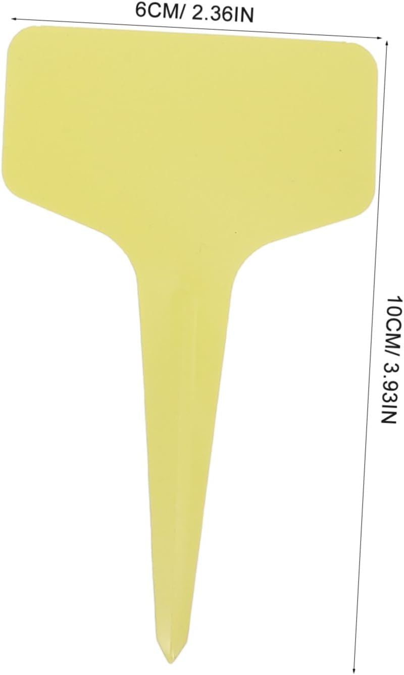 BEBEMOKO 100Pcs Shaped Plant Labels for Garden Nursery Tags for Easy Plant Identification Outdoor and Indoor Herb Flower Vegetable Gardening image number 4