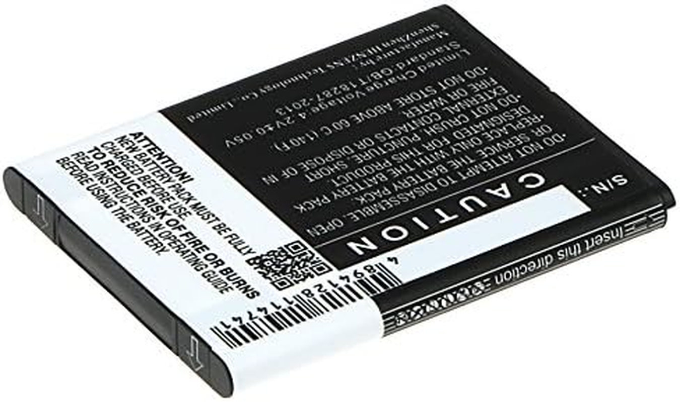 NDUSSF Battery Replacement for Texas Instruments Select Ti-Nspire CX, TI Nspire CX, TI Nspire CX CAS Graphing, Part No: 3.7L12005SPA, P11P35-11-N01 3.7V