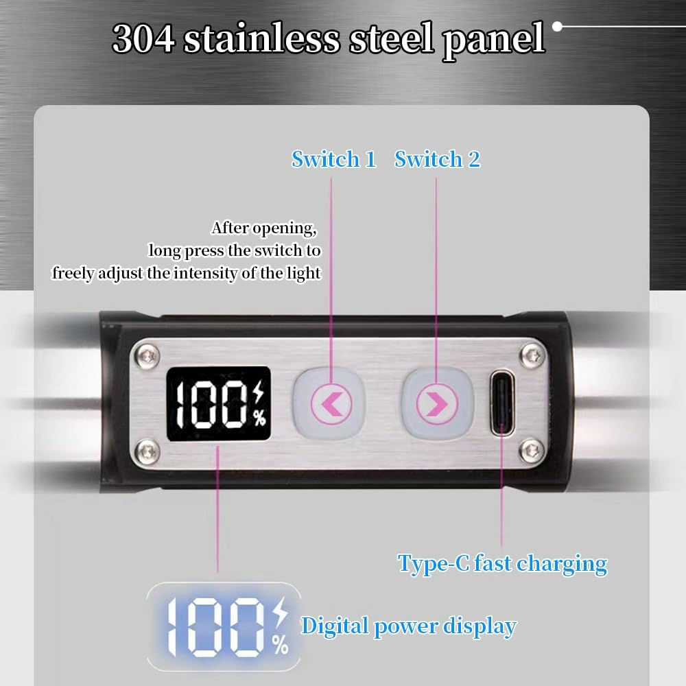 YZYOE Six Leds Rechargeable Gemstone Flashlight Jade Appraisal Light, Super Bright Jewelry Diamond Detector Lamp. image number 4