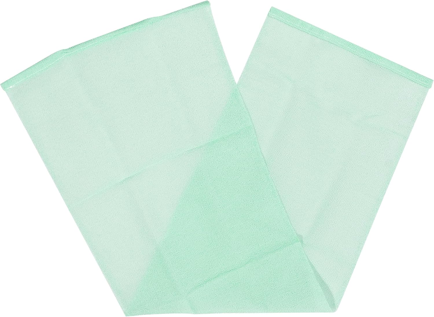 Salux Bath Towel Blue Peach Green 3 Count Pack image number 1