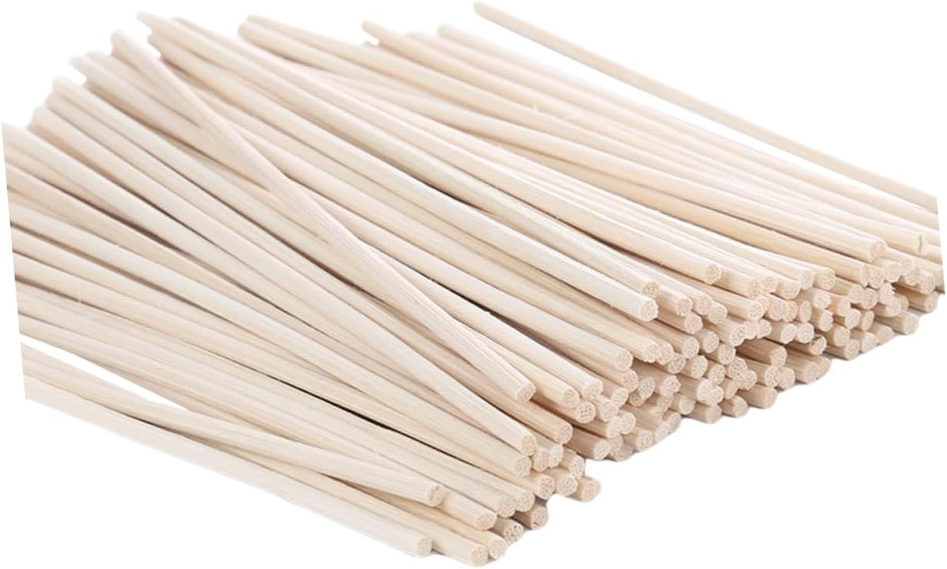 Ciieeo 100 Pcs Aromatherapy Diffuser Sticks Wear-Resistant Aroma Rods for Home and Office Compact Wooden Diffuser Supplies for Daily Use
