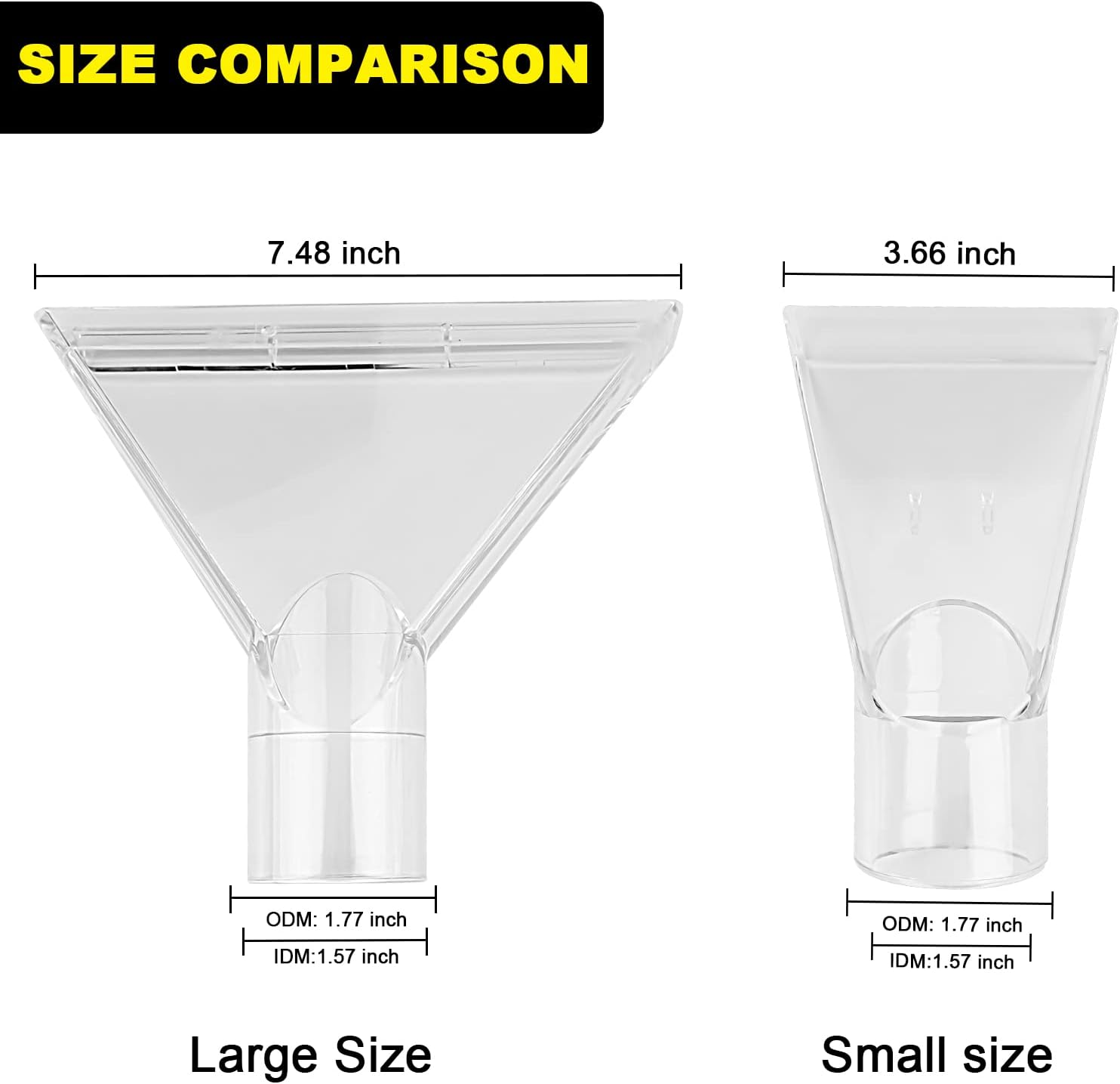 YSJWAER Carpet Vac Extractor Attachment-Tool - Cleaning Vacuum Clear Upholstery Car Detailing Turn Shop Vac into an Extractor - Big image number 6