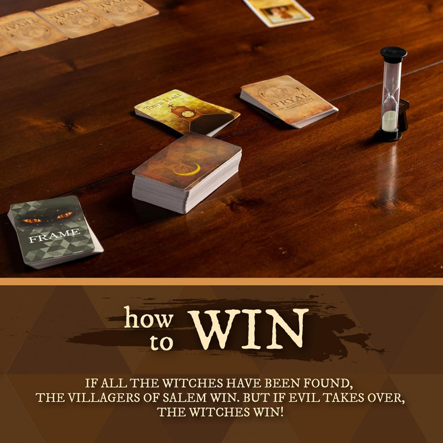 Facade Games Salem 1692 Cards and Board Game image number 1