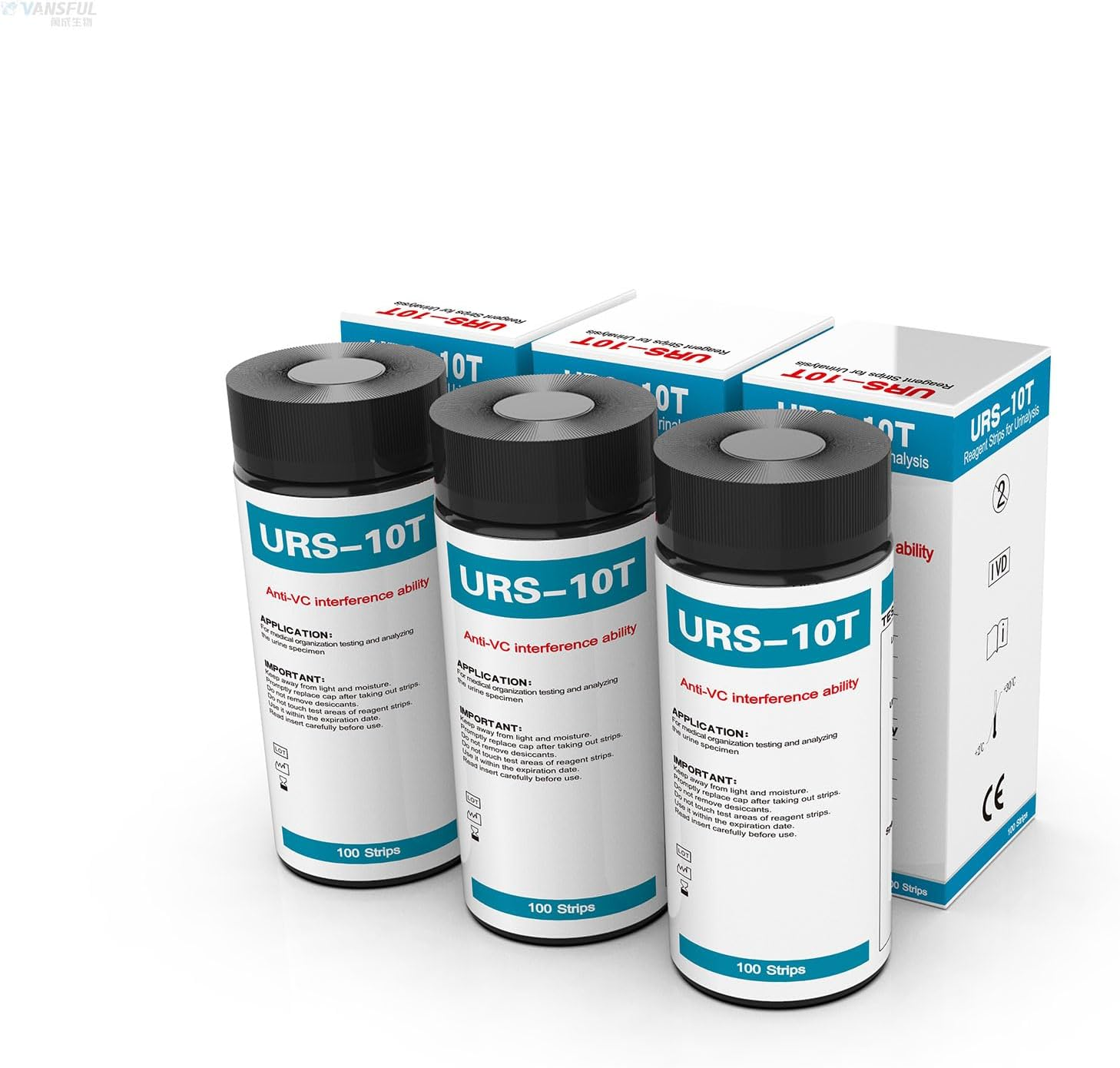 Urinalysis Test Strips, 10 Parameter Urine Strips for Home Health Monitoring with Accurate Results Urine Test Dipstick - 100 Strips image number 5