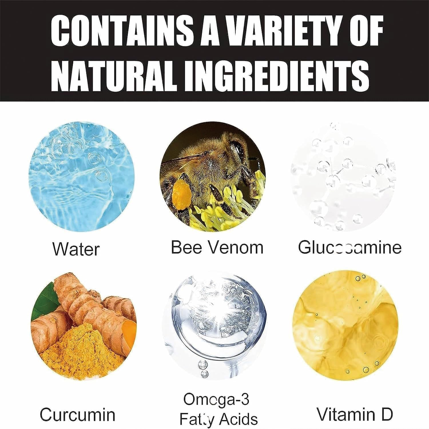 Beevenom Zealand Bee Venom Professional Gel,Bee Venom Cream New Zealand,Propolis Professional Gel Joint Cream,Soothing Provides for Neck,Waist,Back Hand Feet and Leg (3PCS) image number 1