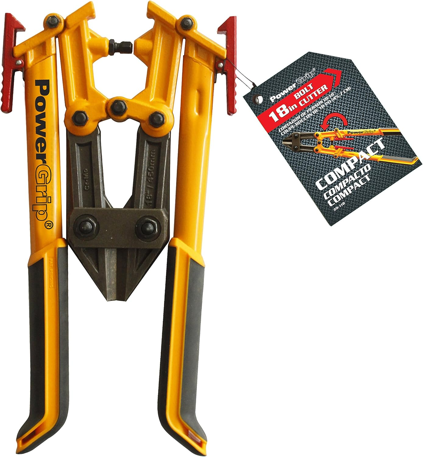 Olympia Tools Power Grip Bolt Cutter, 39-118, 18 Inches image number 3