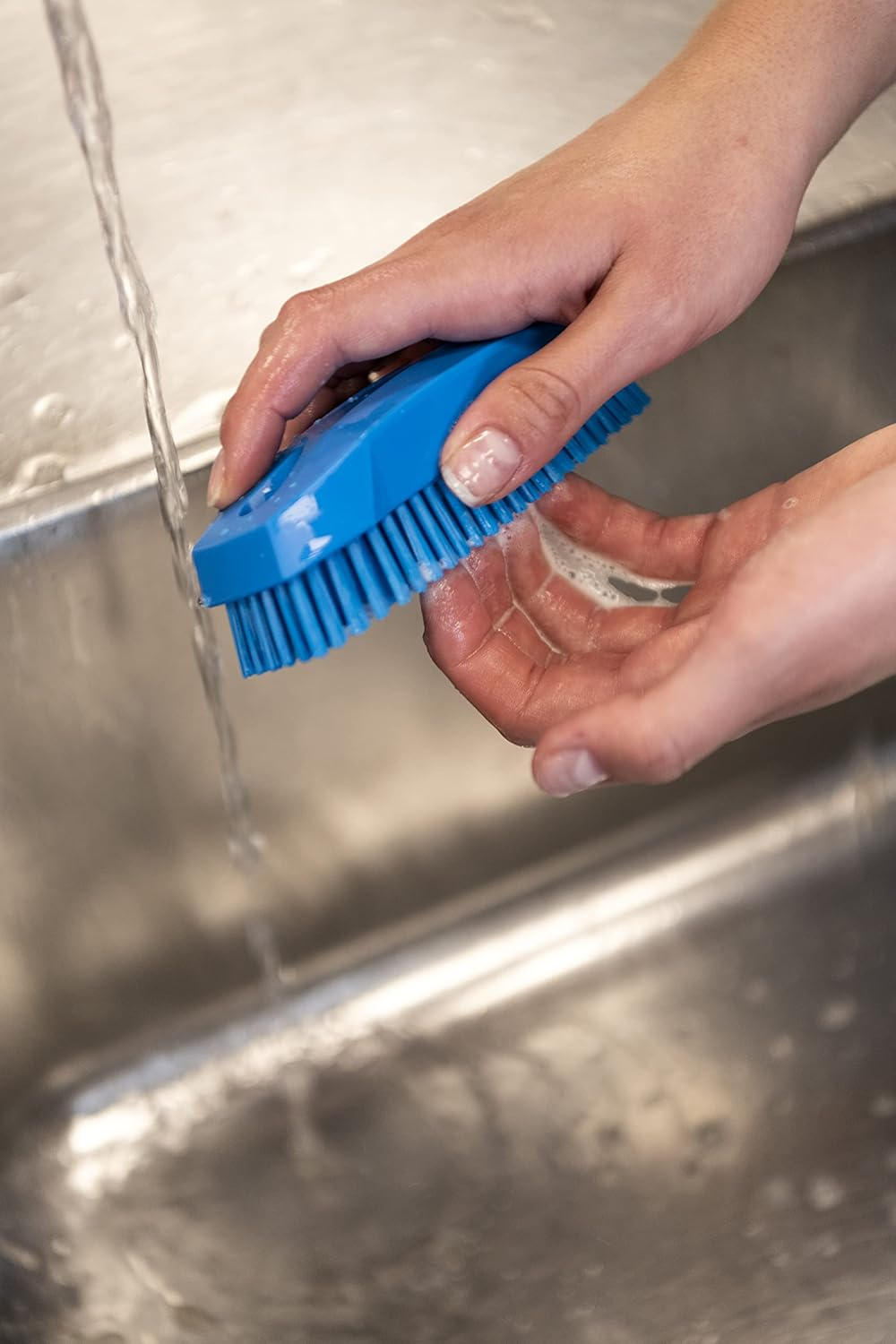 Vikan 64402 Brush,Nail,Stiff,Pp/Pbt,Green image number 4