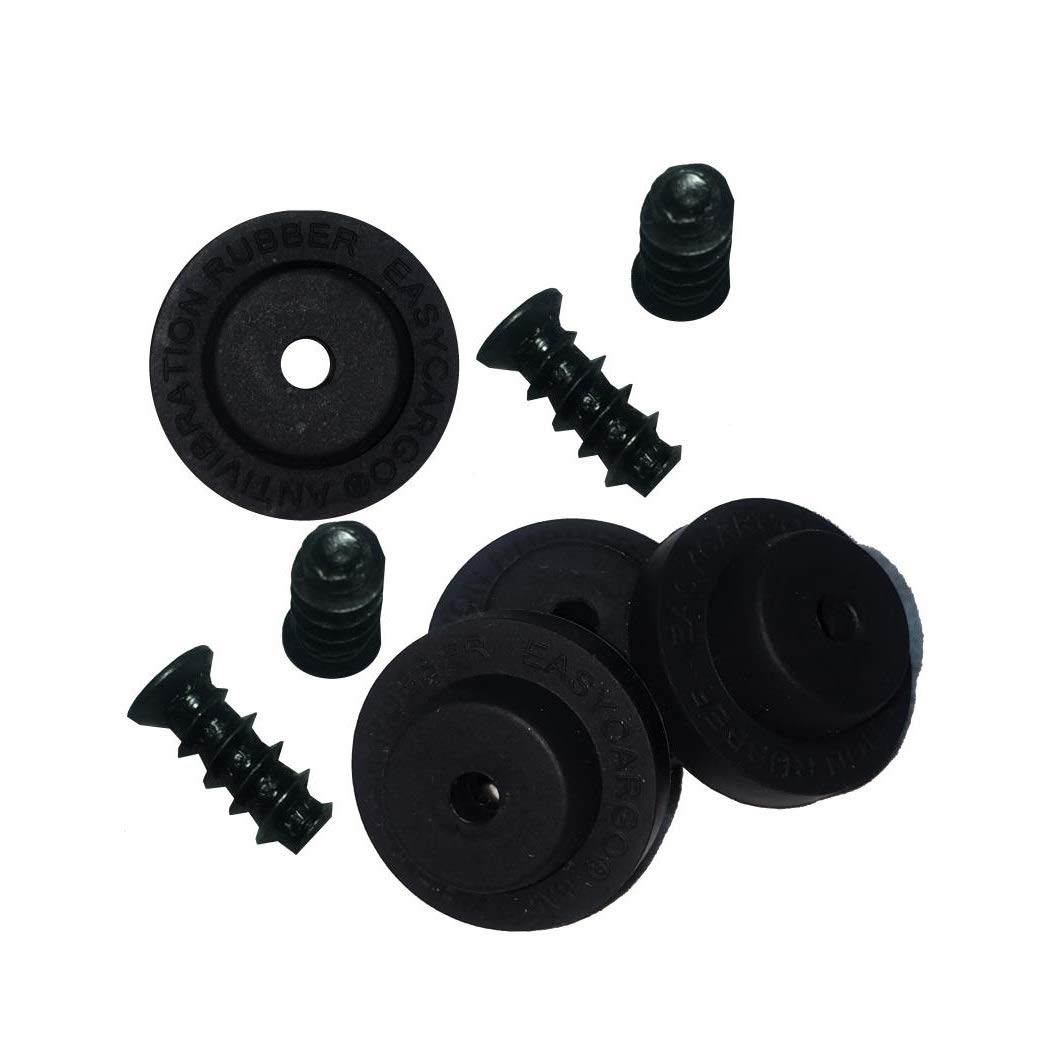 Easycargo Fan anti Vibration Pads, Fan Damper for Noise Reduction, Silicone Damper for Low Noise Fan 80Mm, 92Mm, 120Mm, 140Mm (Black 16-Pack) image number 4