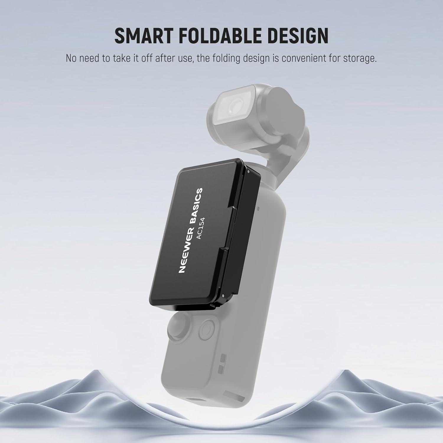 NEEWER Screen Sunshade Compatible with DJI OSMO Pocket 3 Accessories, 3 Sided Foldable anti Glare Camera Screen Sun Hood Protector for Outdoor Selfies Vlogging Video Recording Live Streaming, AC154 image number 6