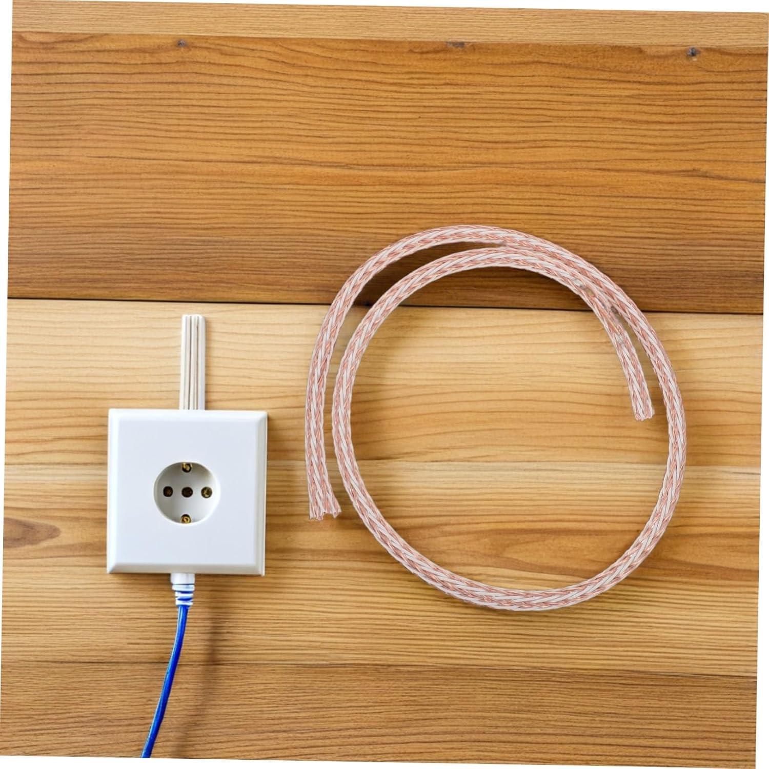 LABRIMP Copper Audio Speaker Wire High Fidelity Sound Cable for Hifi Systems Reduces Signal Loss Enhances Clarity Compatible with Various Speakers