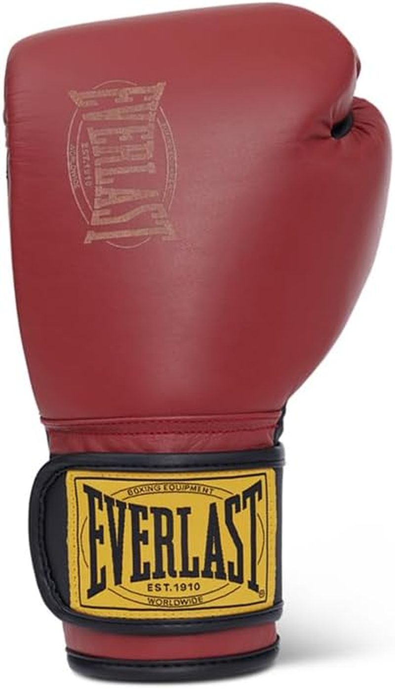 1910 Advanced Boxing Gloves, RED, 16OZ image number 5