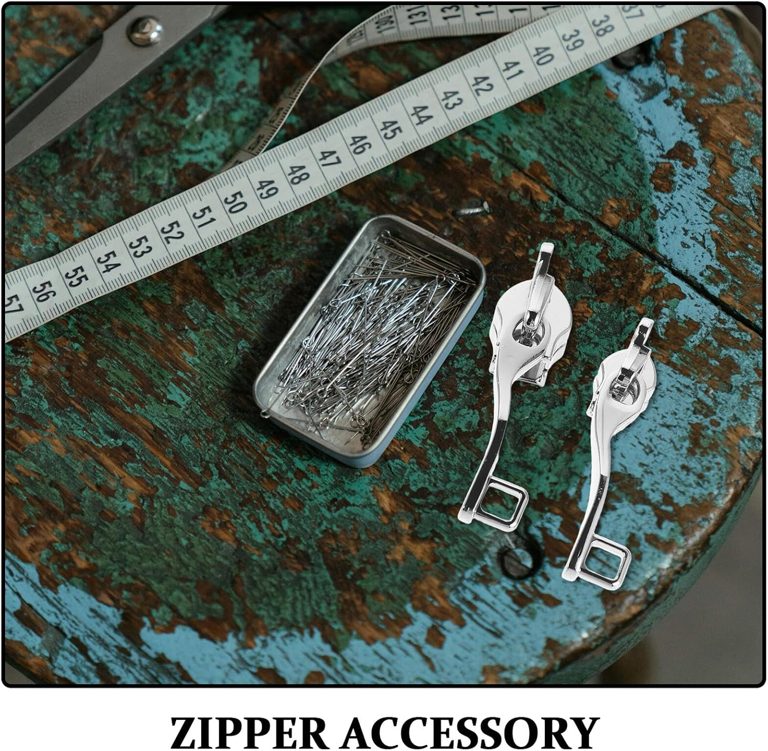 CTIRCHIU 10 Pairs Double Layer Travel Suitcase Zipper Pullers Lockable Metal Sliders with Single Hole for Luggage and Bags Detachable Replacement Accessories for Combination Lock Security image number 1