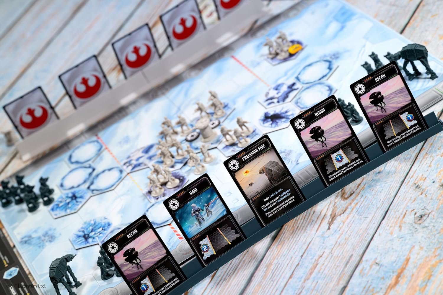 Asmodee | Days of Wonder | Star Wars Battle of Hoth | Board Game with Campaign Mode | 2-4 Players, Ages 8+ image number 6