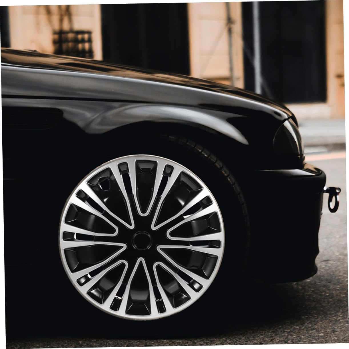 Zerodeko 2Pcs Car Wheel Covers Wheel Rim Covers for Automotive Accessories Decorative Hubcaps Fit Cars Trucks image number 5