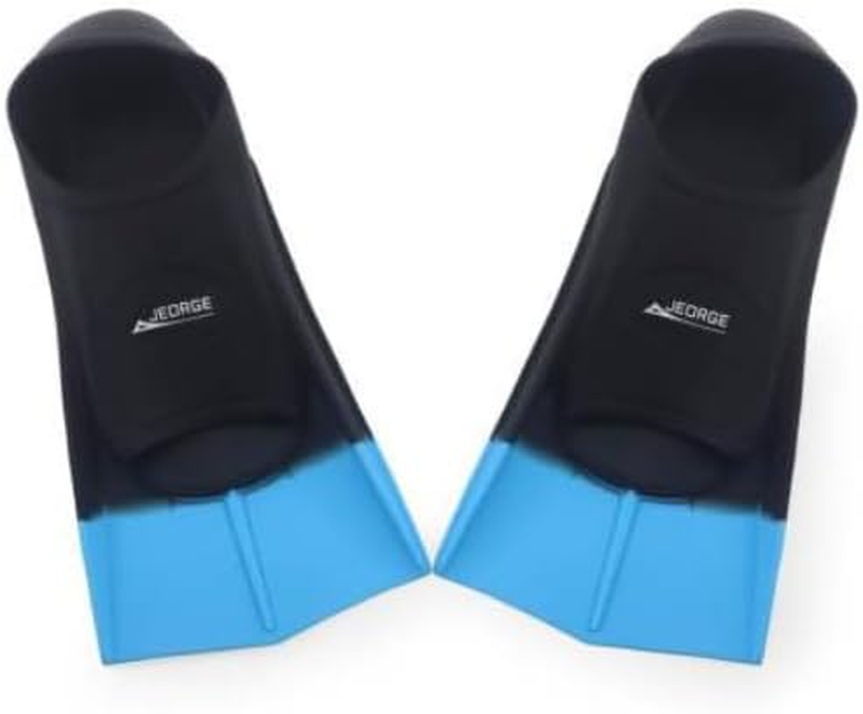 JEORGE Short Blade, Swimming Training Fins, Sizes for Men, Women and Kids, Includes Travel Mesh Bag image number 1
