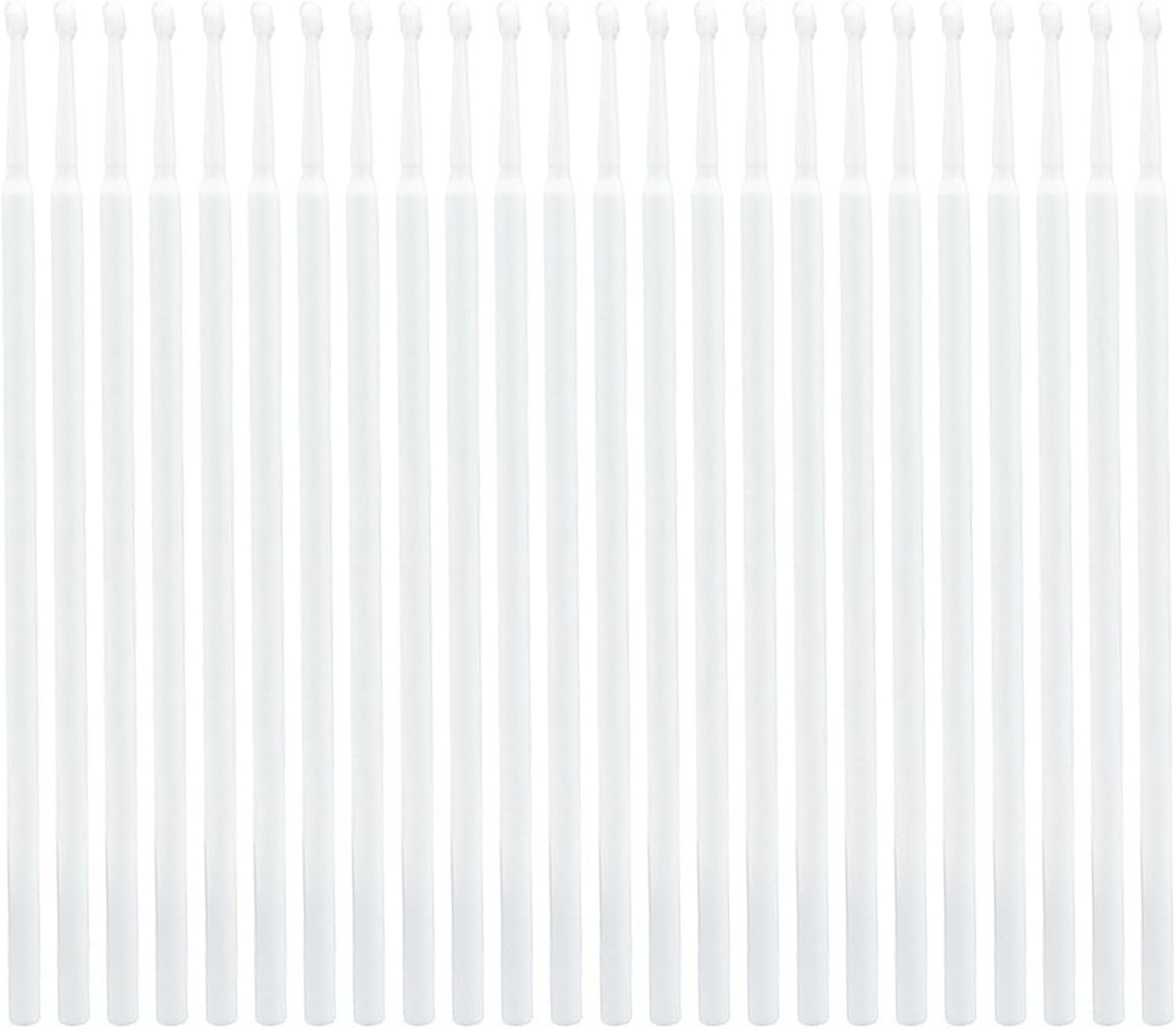 Disposable Eyelash Brushes and Makeup Applicators, 400PCS Multipurpose Micro Brushes for Lashes 400 PCS, Salon & Home Use (White) - Auroly image number 4