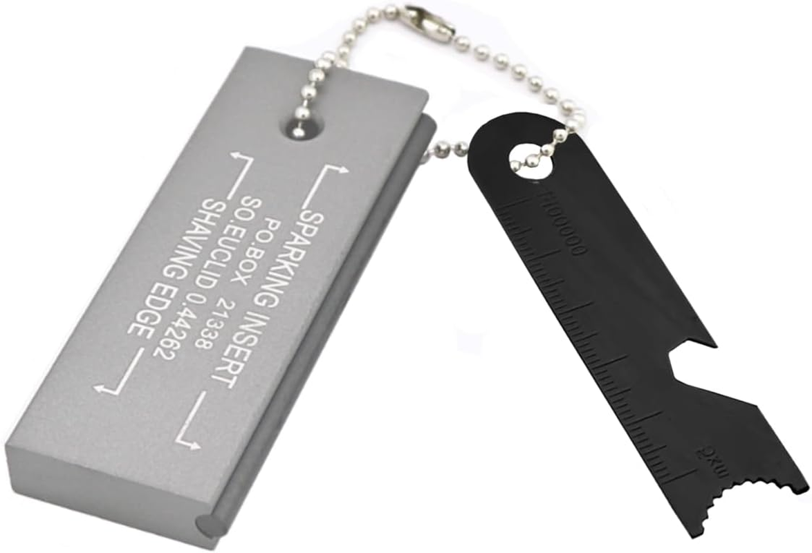 Yotsuba Professional Magnesium Fire Starter Kit - Survival Fire Steel with Flint Striker & Bottle Opener | All-Weather Emergency Fire Starter Tool for Camping, Hiking & Outdoor Adventures image number 4