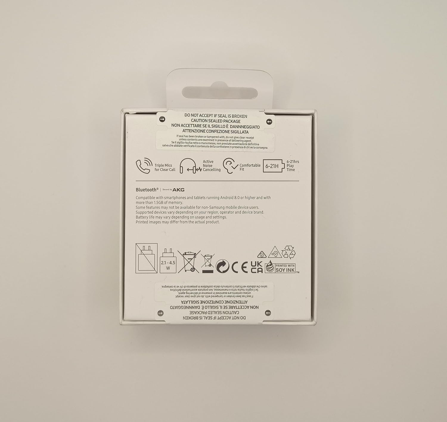 Samsung R400 Galaxy Buds FE White (Import Version)