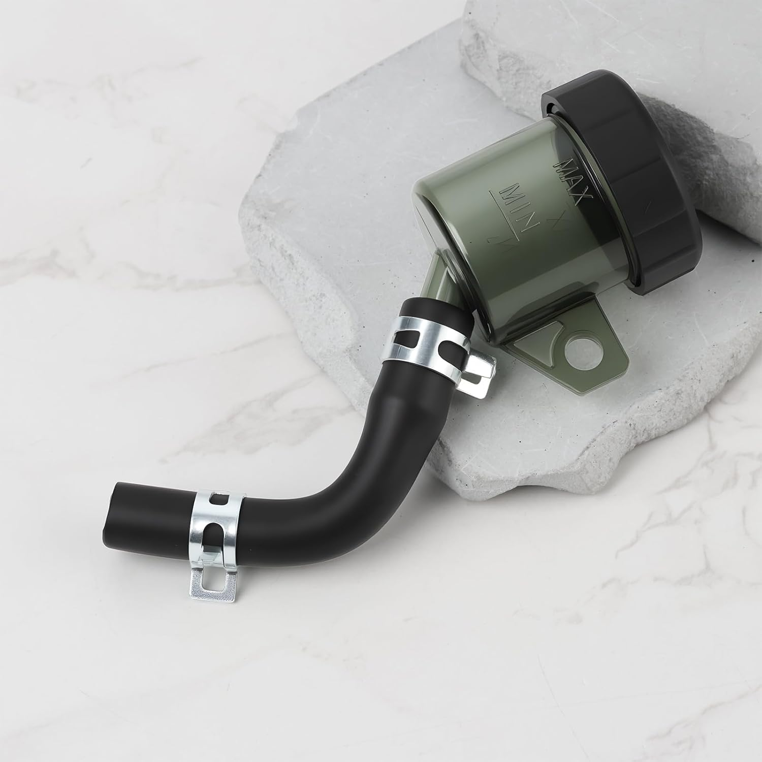 Motorcycle Rear Brake Fluid Cup Compatible with Ducati Motorcycle Master Cylinder Oil Storage Measurement image number 1