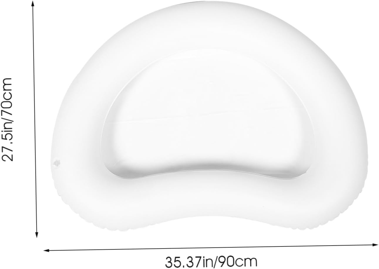 OATIPHO Inflatable Foot Bath Basin Large Pvc Foot Soaking Pool Accessory for Camping Beach Spa - Blue image number 6