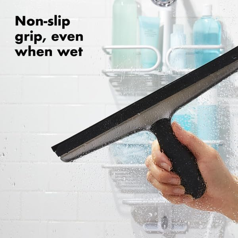 OXO 1060619 Good Grips Stainless Steel Squeegee, 6'' Length X 1.5'' Width X 10'' Height image number 2