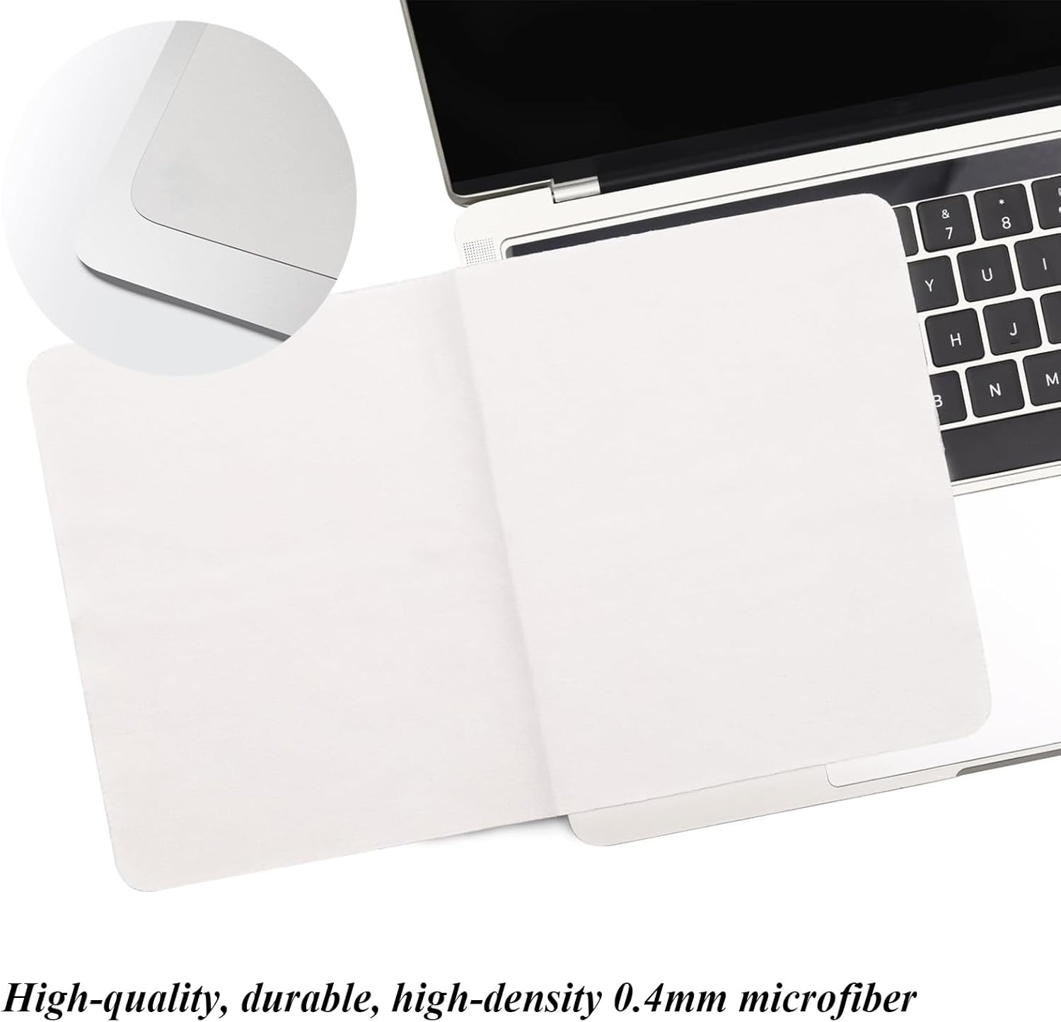 Luojinluoda Screen Keyboard Imprint Protection Microfiber Liner and Cleaning Cloth - Includes Keyboard Cover Cloth, Laptop Accessories for Macbook Pro (15 & 16'' Macbooks)