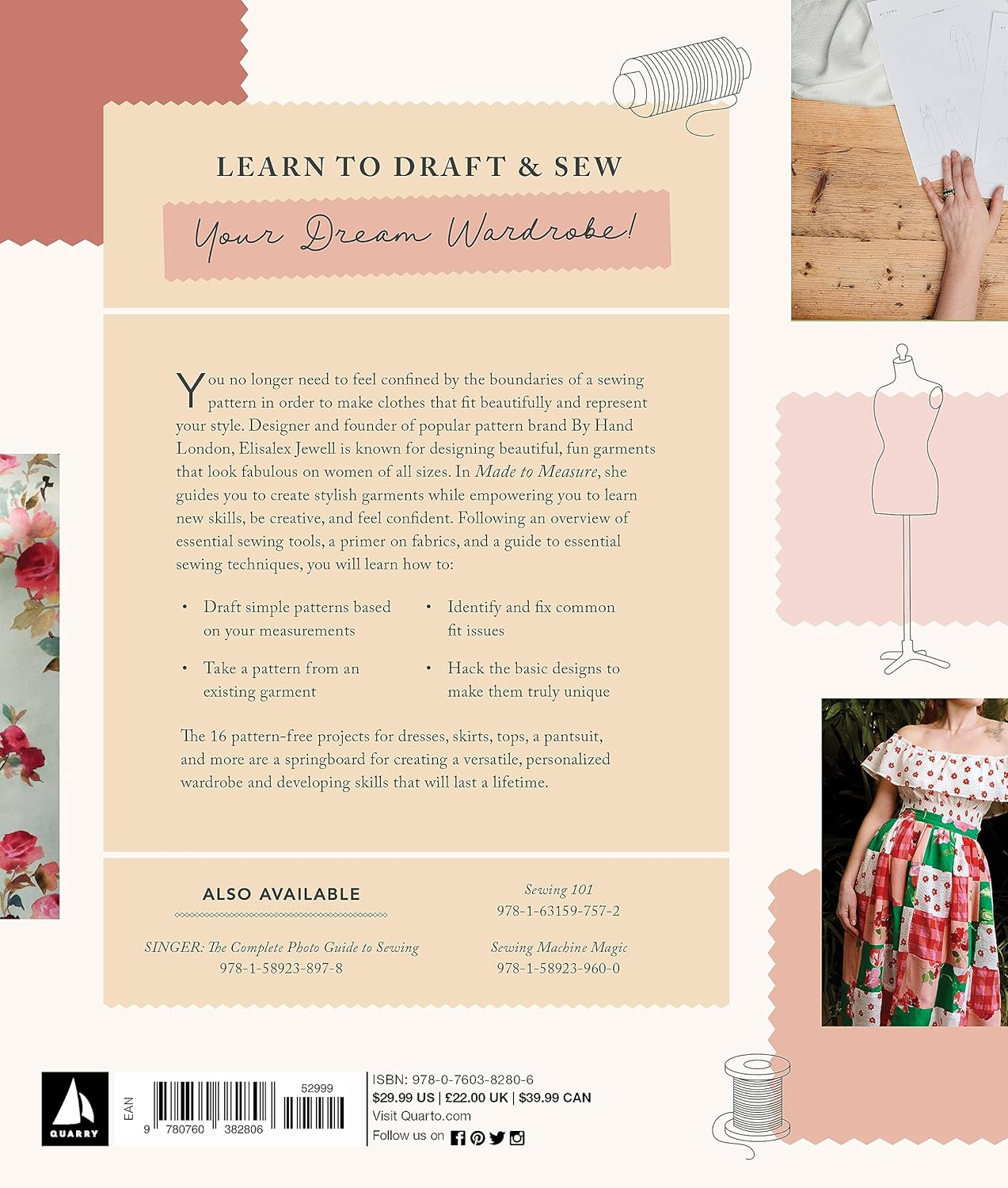 Made to Measure: an Easy Guide to Drafting and Sewing a Custom Wardrobe - 16 Pattern-Free Projects image number 3