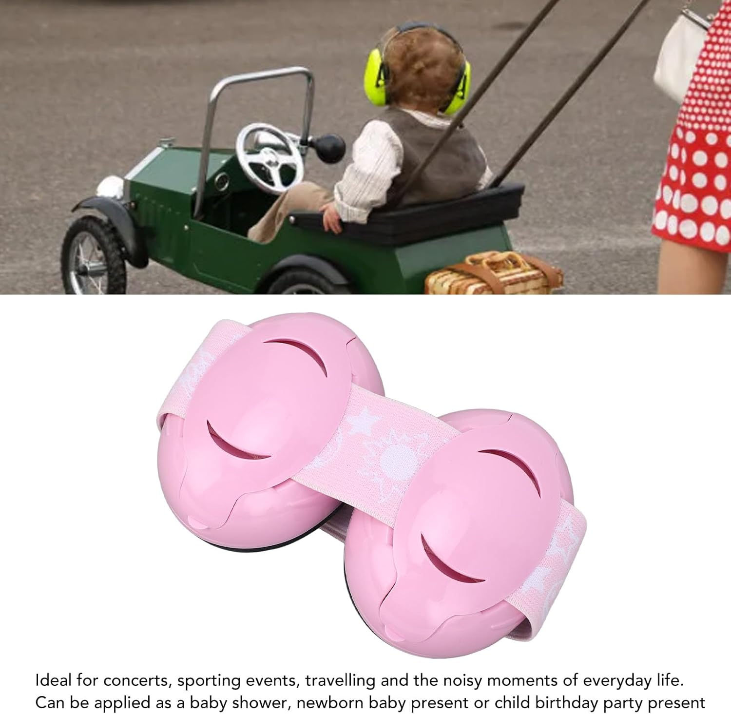 Ear Muffs, Adjustable Baby Headphones Noise Cancelling Earmuffs, Improves Sleep Noise Cancelling Headphones for Concerts Sporting Events Travel