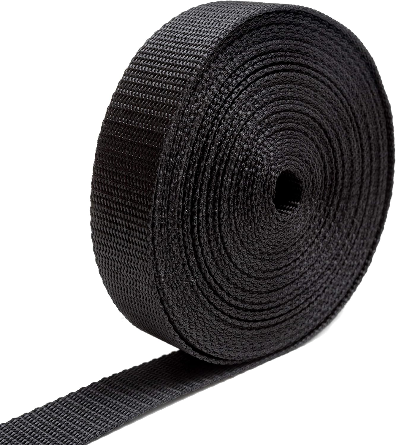 IPEA Rigid Nylon Strap for Backpack and Bags - 10 Meters Length - Multipurpose Rope for Sewing, Sports, Luggage, DIY - Sizes 20/25 / 30/40 Mm - Black - 3 Cm image number 6