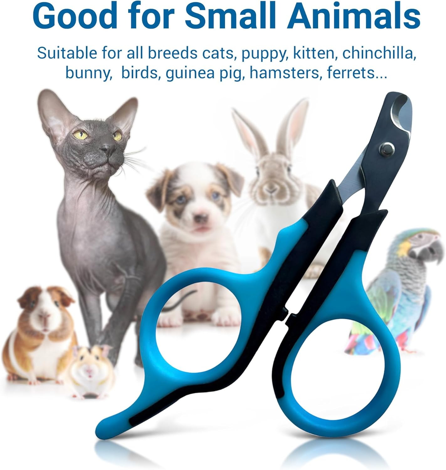 Kotomoda Professional Cat Nail Clippers, Made in Germany, Animal Nail Cutter, Cat Claw Scissors, Clippers for Pet Nails