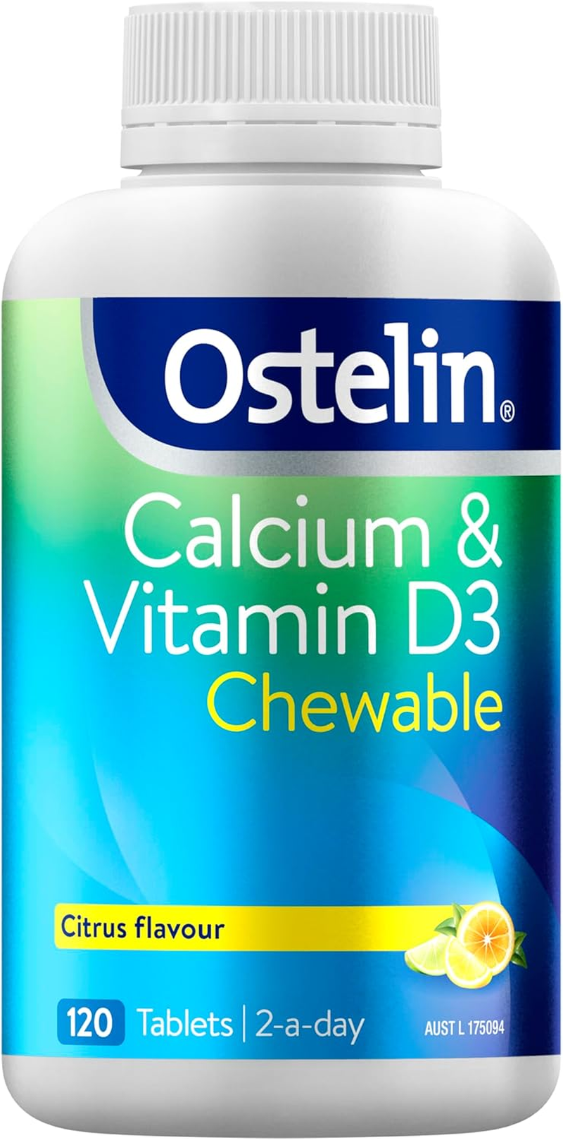 Ostelin Vitamin D3 and Calcium Chewable Tablets (120 Tablets) image number 6