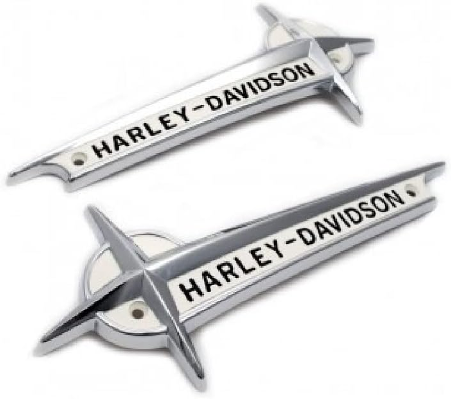 Genuine Harley Fuel Tank Nameplate '61-62FL Model 61776-61T image number 2