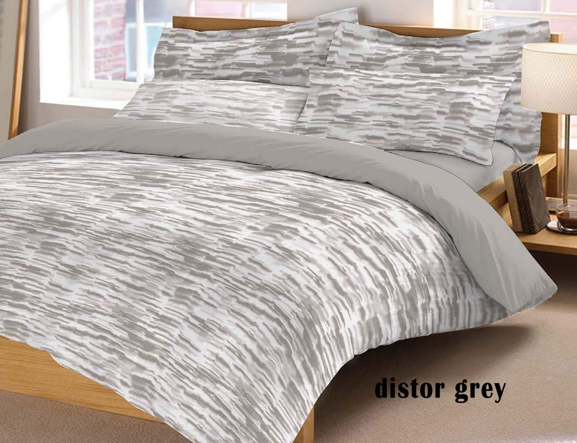 Mimosa 3 Piece Bedding Set, Distor Grey, 150Cms image number 3